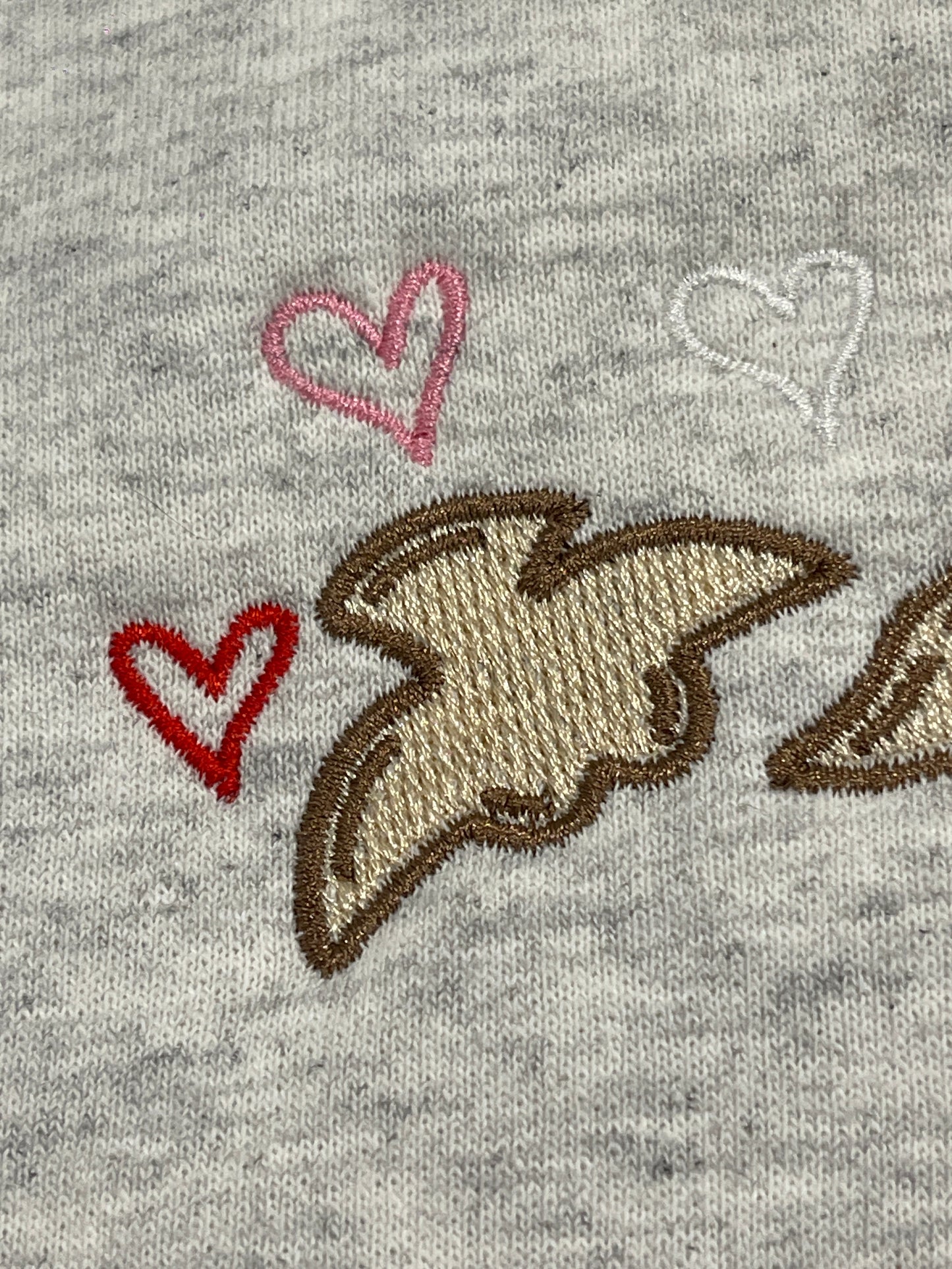 Valentines Chicken Nugget Heart Embroidery