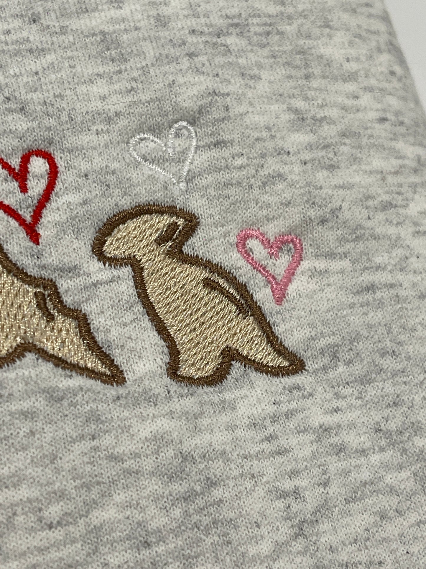 Valentines Chicken Nugget Heart Embroidery