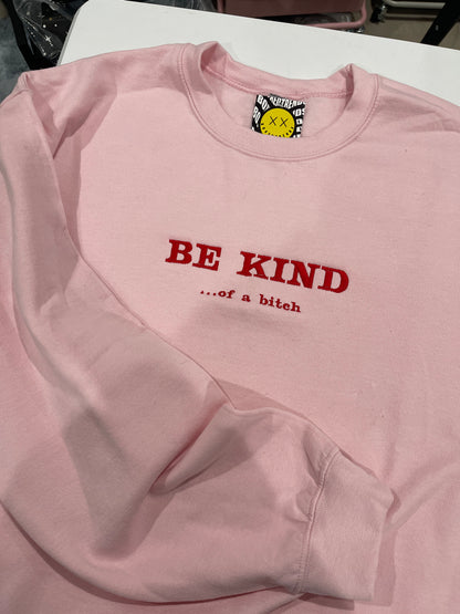 Be Kind Of a B Embroidery