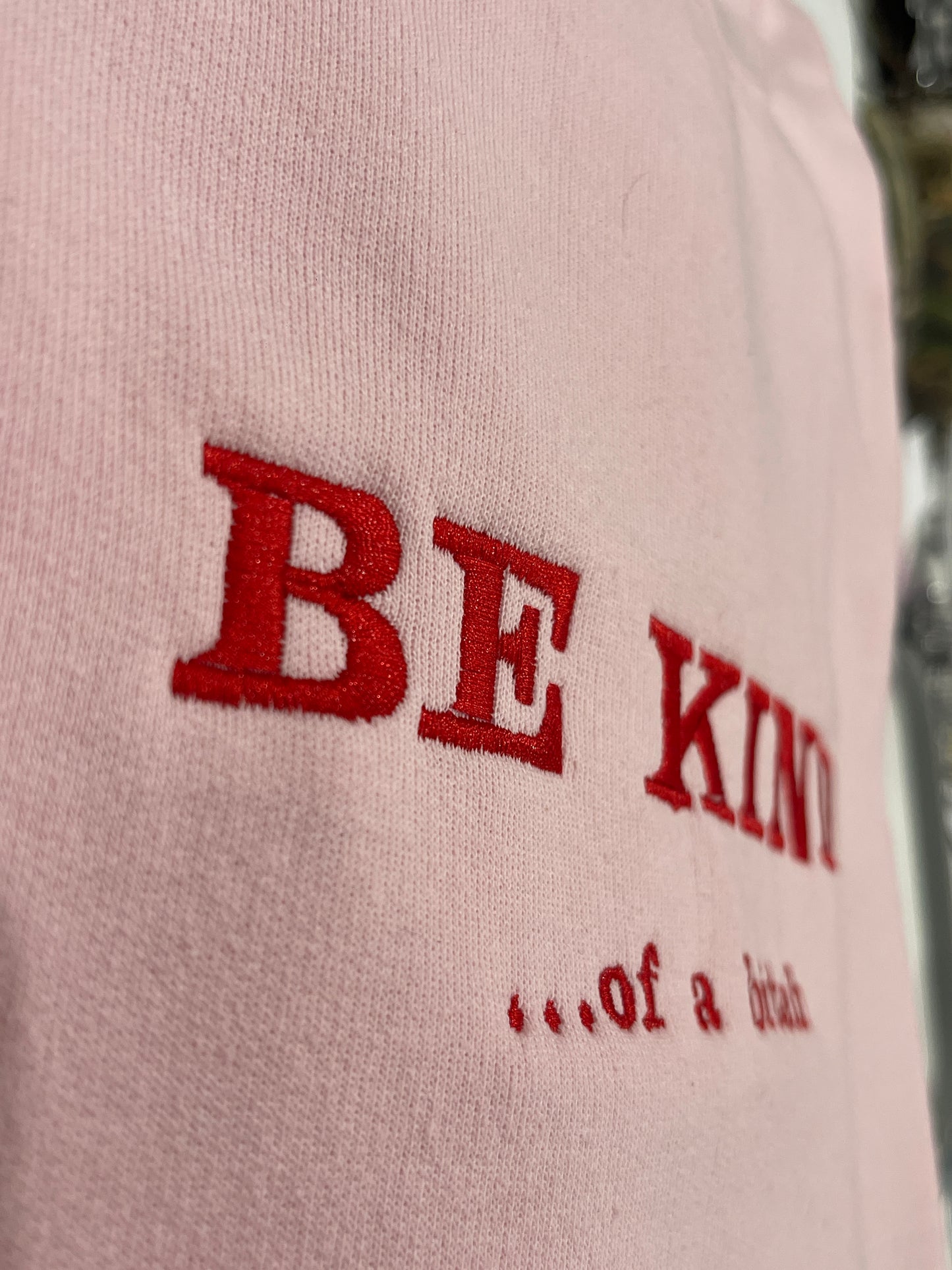 Be Kind Of a B Embroidery