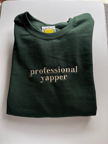 Professional Yapper Embroidery