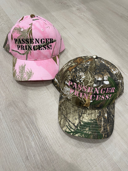 Passenger Princess Embroidered Camo Hat