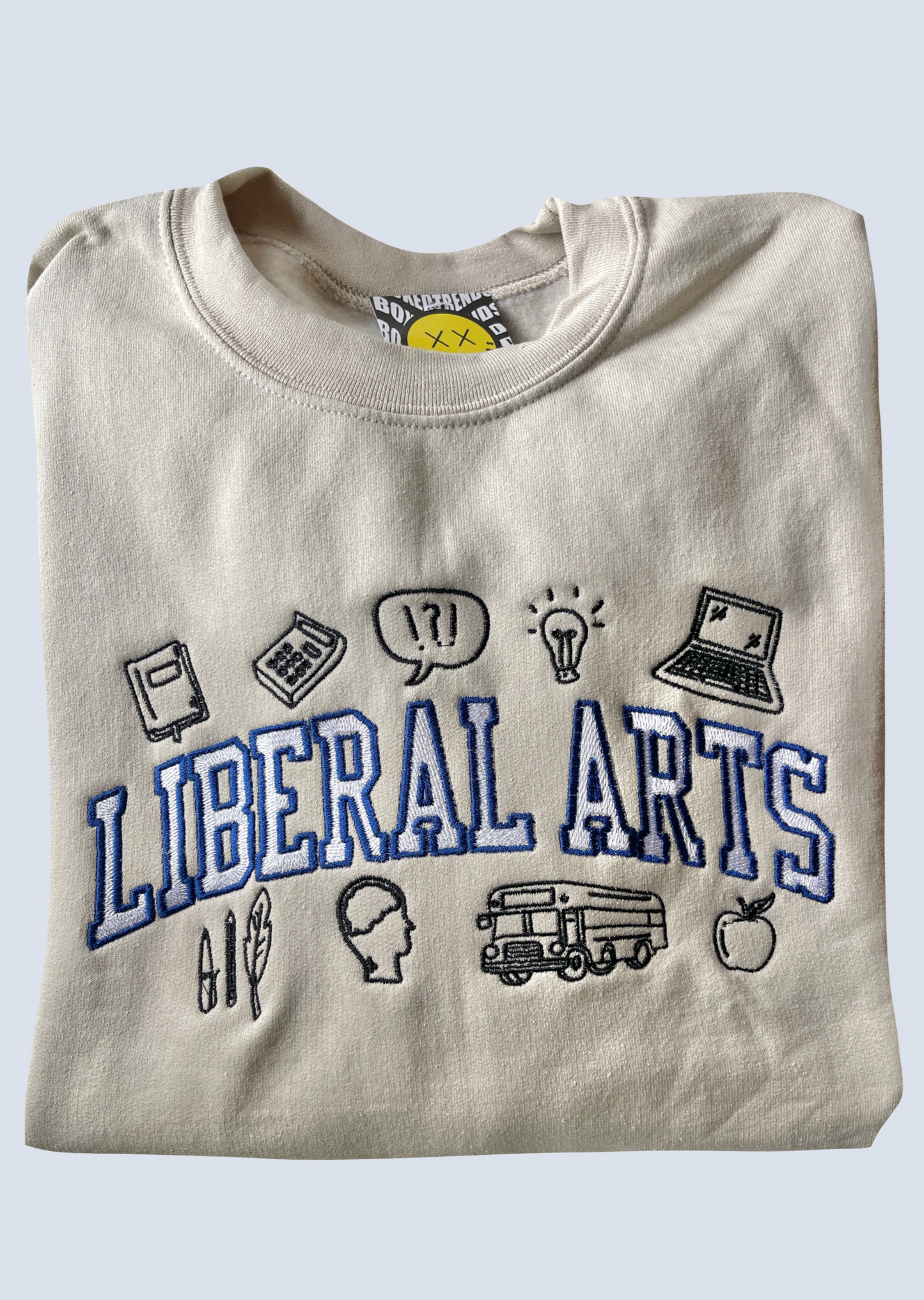 Liberal Arts Spellout Embroidery