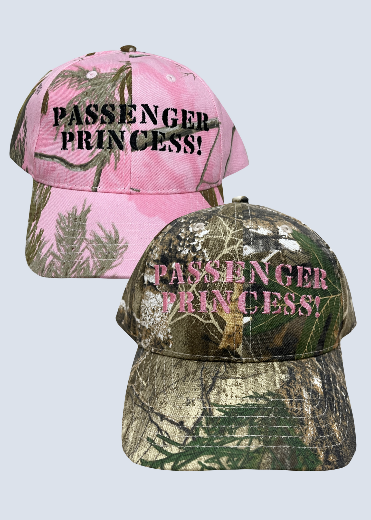 Passenger Princess Embroidered Camo Hat