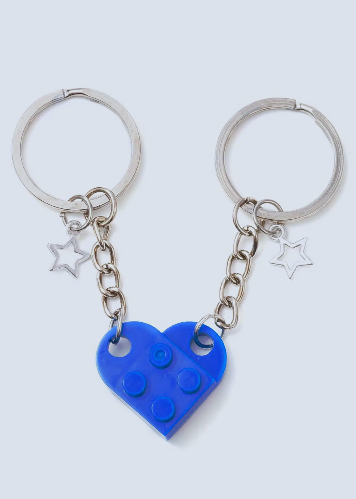 Matching Connecting Brick Keychains