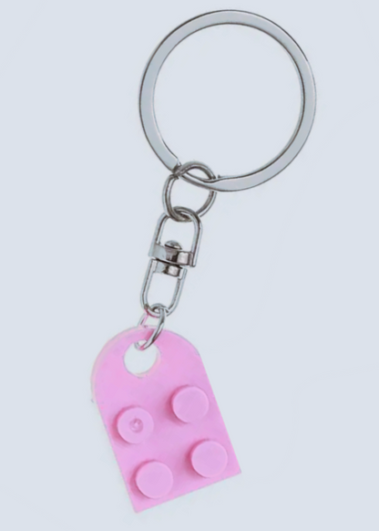 Matching Connecting Brick Keychains