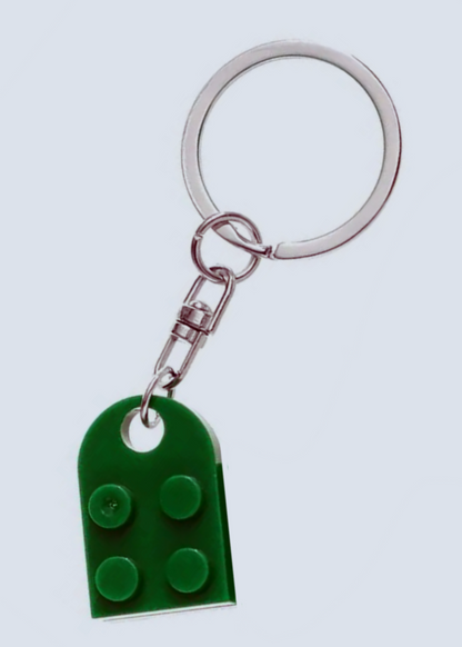 Matching Connecting Brick Keychains