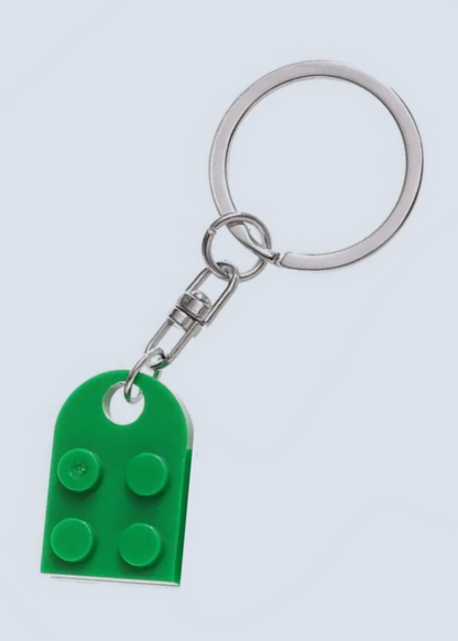 Matching Connecting Brick Keychains