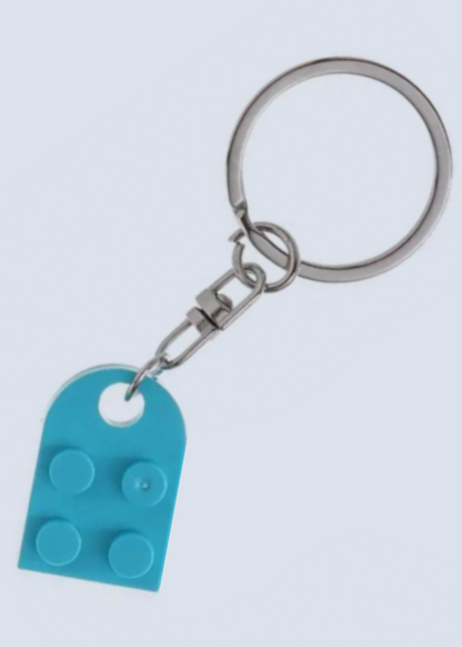 Matching Connecting Brick Keychains